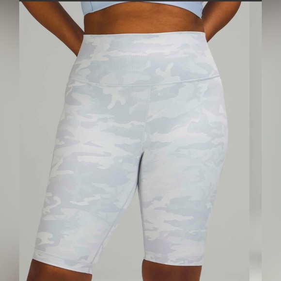 Lululemon Pants - Lululemon Wunder Under Short 10" *Ribbed Luxtreme size 8